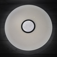 Современный круглый потолочный светильник LED для комнаты кухни ванной 25714 Белый 5х56х56 см.
