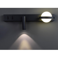 Бра LED 28299 Черный 14х11х40 см.