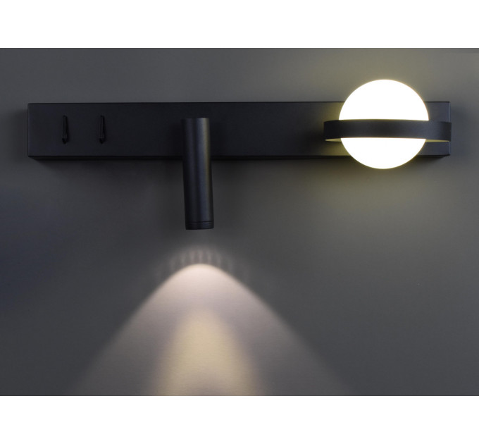 Бра LED 28299 Чорний 14х11х40 см.