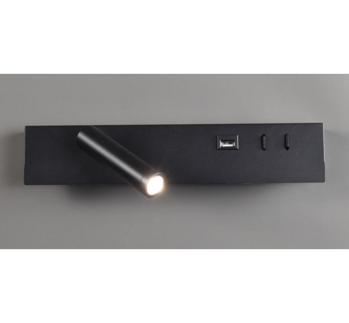 Бра LED 28288 Черный 6х30х7 см.