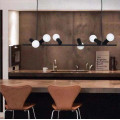 Люстра подвесная LOFT на 6 лампочек 26834 Черный 30-150х20х91 см.