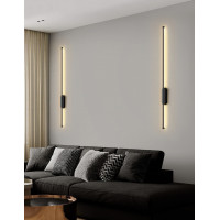 Бра LED 27962 Чорний 6х6х61 см.