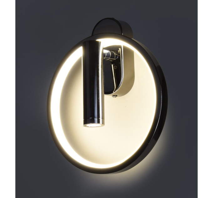 Бра LED 28287 Графіт 21х18х8 см.