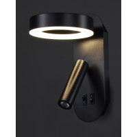 Бра LED 28286 Чорний 22х12х17 см.