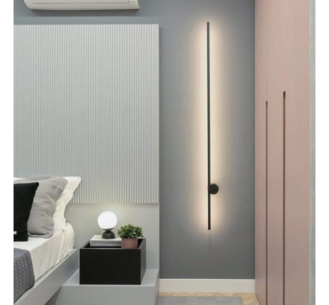Бра LED 26672 Черный 10х5х100 см.