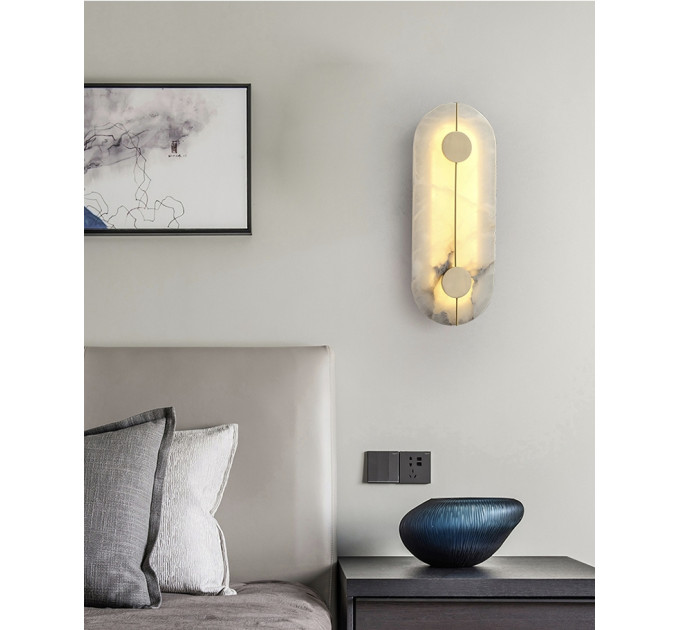 Бра LED 28063 Латунь 4х16х43 см.