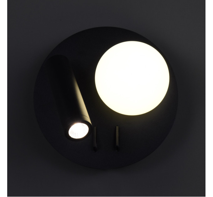 Бра LED 28297 Чорний 9х15х15 см.