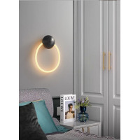 Бра LED 27389 Чорний 10х28х35 см.