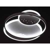 Люстра світлодіодна стельова LED світильник для квартири на стелю лед з пультом 27122 Білий 5х40х52 см.