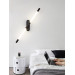 Бра LED 27032 Черный 7х5х60 см.