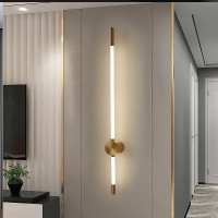 Бра LED 27030 Латунь 9х6х80 см.