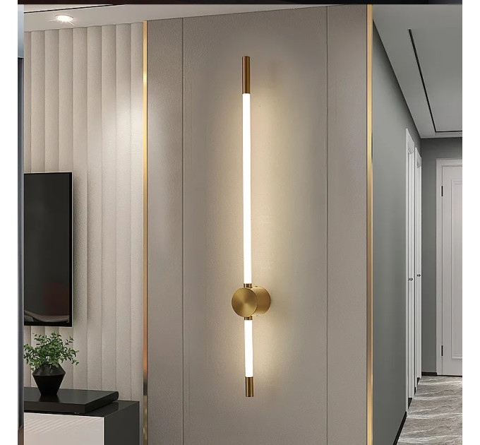 Бра LED 27030 Латунь 9х6х80 см.
