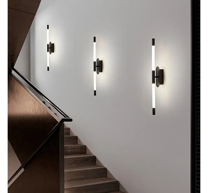 Бра LED 27032 Черный 7х5х60 см.
