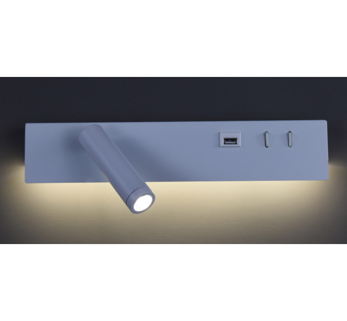Бра LED 28290 Белый 6х30х7 см.