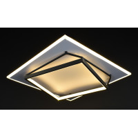 Люстра світлодіодна стельова LED світильник для квартири на стелю лед 27541 Білий 9х50х50 см.