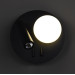 Бра LED 28297 Чорний 9х15х15 см.