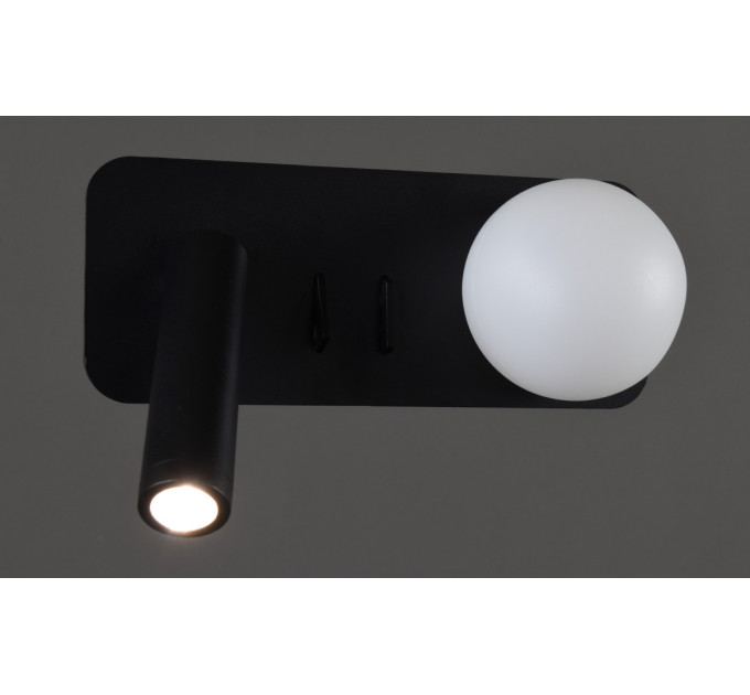 Бра LED 28247 Чорний 9х8х20 см.