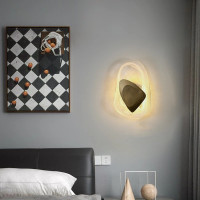 Бра LED 26245 Черный 7х32х20 см.