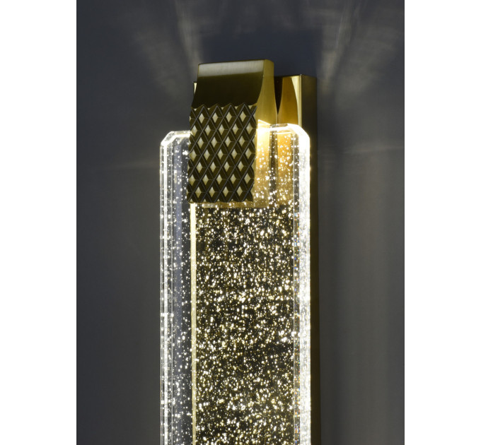 Бра LED 28391 Латунь 6х10х39 см.