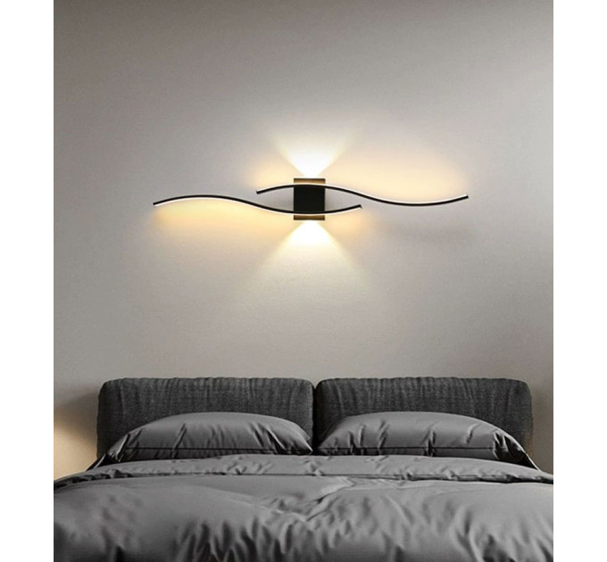 Бра LED 27650 Черный 7х15х90 см.