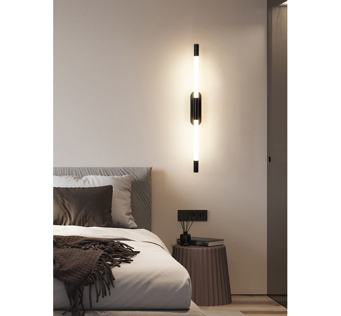 Бра LED 27032 Черный 7х5х60 см.