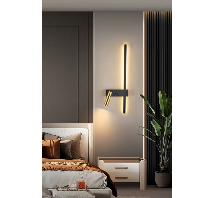 Бра LED 27568 Черный 50х16х10 см.