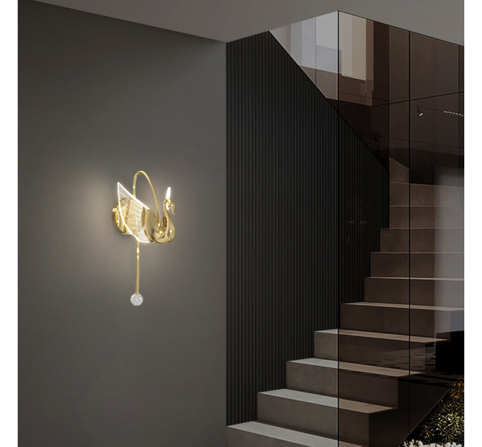 Бра LED 26628 Золото 30-150х17х18 см.