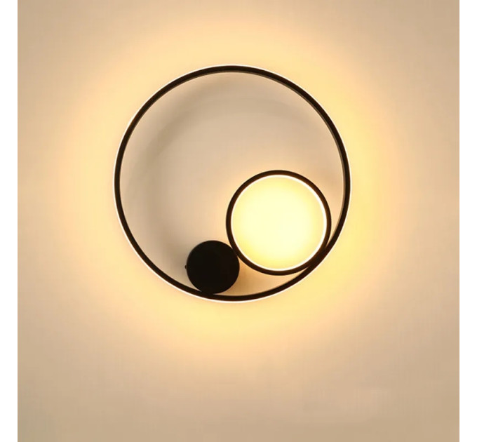Бра LED 27127 Черный 4х45х45 см.
