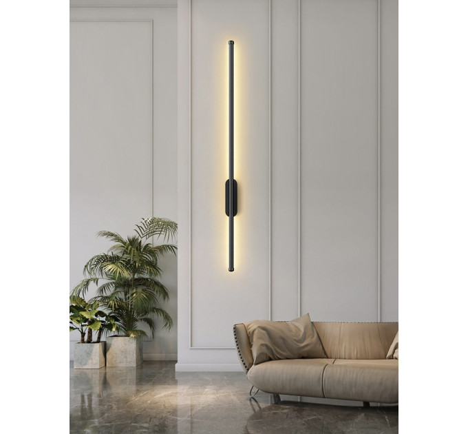 Бра LED 27965 Черный 6х6х121 см.