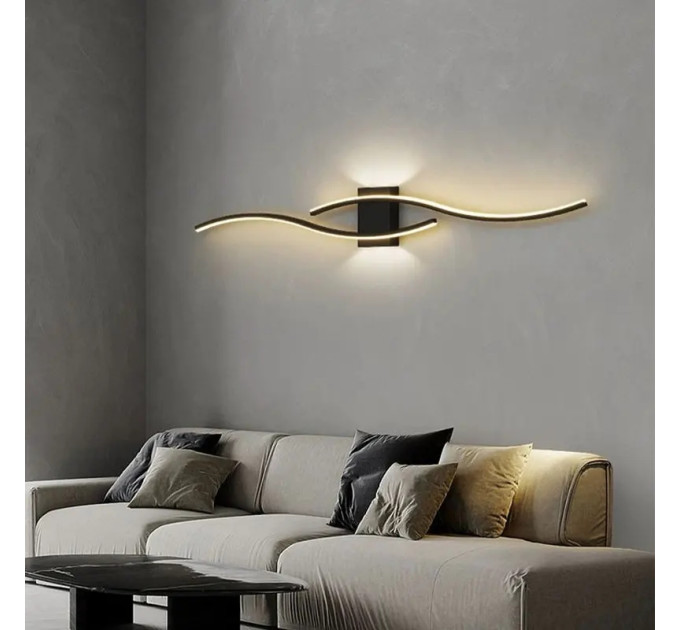 Бра LED 27650 Черный 7х15х90 см.