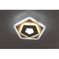 Современный креативный потолочный светильник LED для кухни ванной офиса 25140 Белый 6х24х24 см.