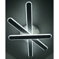 Люстра светодиодная потолочная LED светильник для квартиры на потолок лэд 25333 Белый 9х37х61 см.