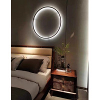Бра LED 27547 Чорний 5х30х30 см.