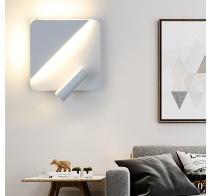 Бра LED 28120 Білий 8х18х18 см.