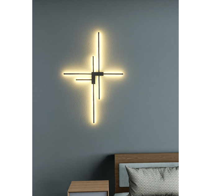 Бра LED 26776 Черный 5х70х115 см.