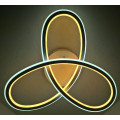 Люстра світлодіодна стельова LED світильник для квартири на стелю лед з пультом 25652 Білий 13х55х55 см.
