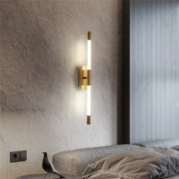 Бра LED 27035 Латунь 7х5х60 см.