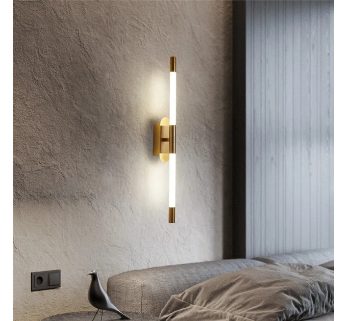 Бра LED 27035 Латунь 7х5х60 см.