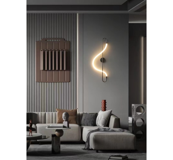 Бра LED 27039 Черный 70х25х8 см.