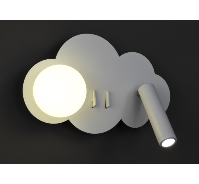 Бра LED 28393 Белый 10х25х15 см.