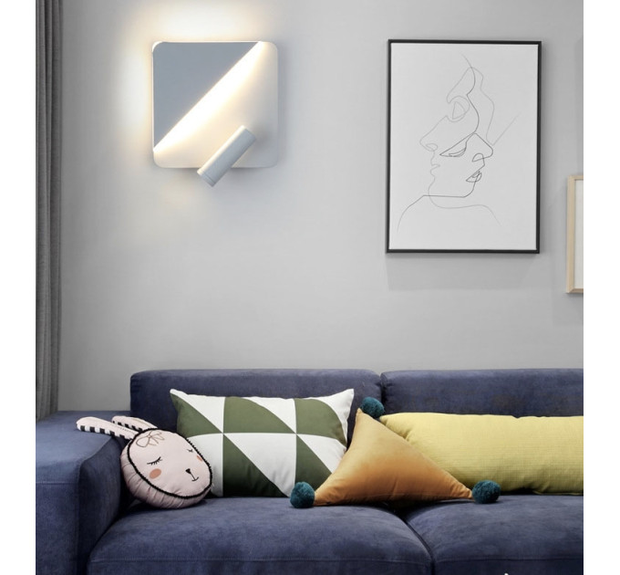 Бра LED 28120 Білий 8х18х18 см.