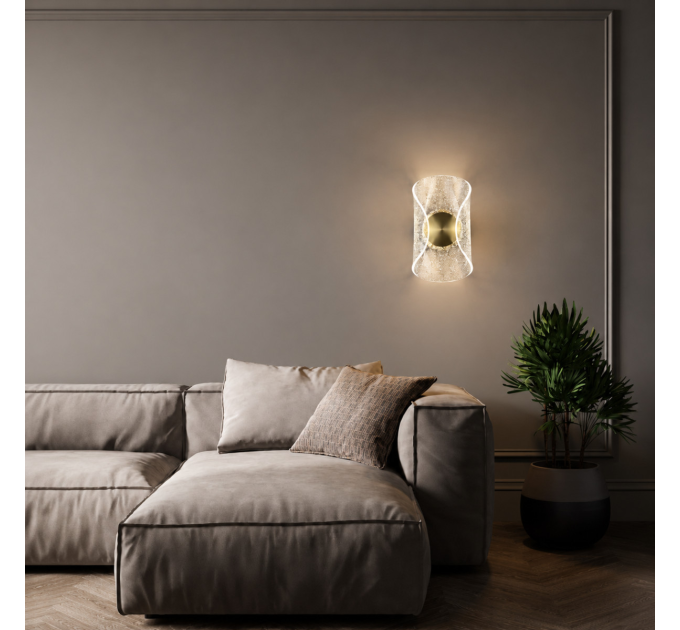 Бра LED 28482 Золото 12х13х25 см.