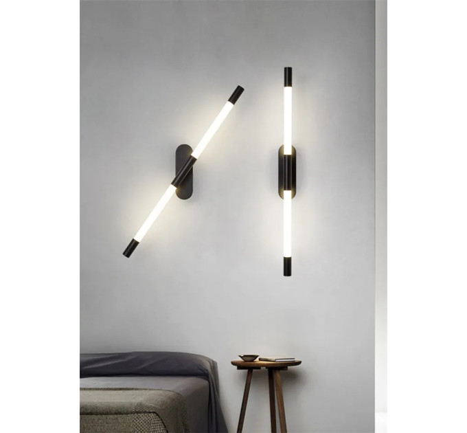 Бра LED 27032 Черный 7х5х60 см.