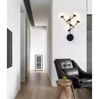 Бра LED 26273 Черный 47х38х9 см.