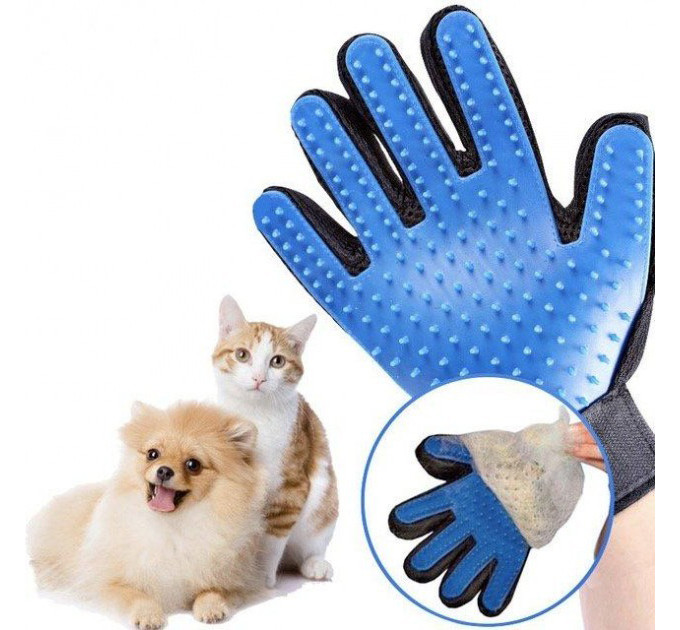 Перчатки для чистки животных Pet Gloves