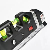Лазерний рівень Laser Level Pro 3 з вбудованою рулеткою, Високоточний лазерний рівень