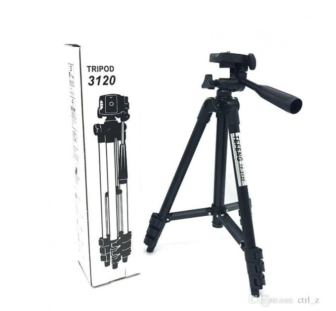 Штатив для телефону та фотоапарата Tripod 3120 PRO портативний трипод 0,35-1.02м висота