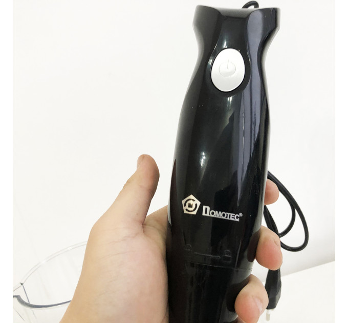 Блендер DOMOTEC MS-5104 400 Вт, Блендер погружной электрический, Блендер для дома, Портативный блендер