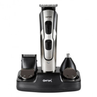 Машинка для стрижки 10в1 GEMEI GM-592, тример для бороди, триммер бездротової Black
