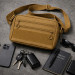 Чоловіча тактична сумка EDC Cordura 600D, сумка для патчів 25×20×5,5см койот